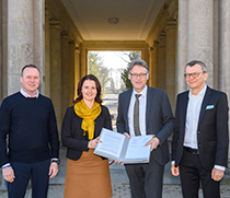 Unterzeichnung des Kooperationsvertrages zur Zusammenarbeit von MDC und STIMULATE
